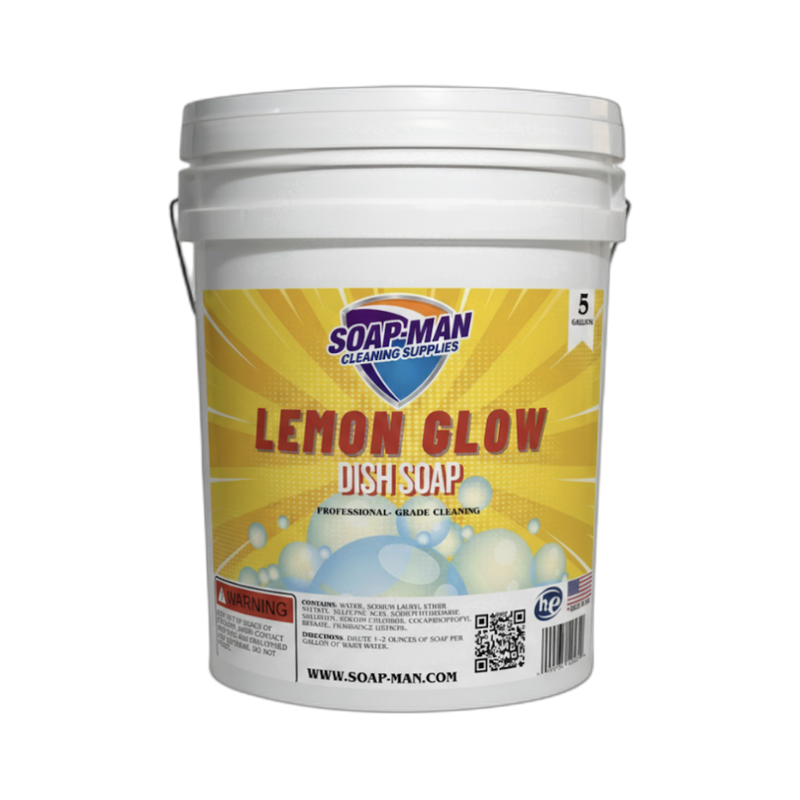 Lemon Glow Dish Soap bulk 5-gallon bucket